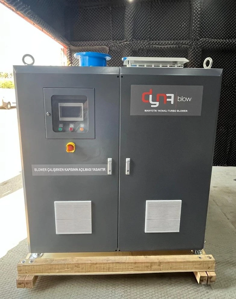 Manyetik Yataklı Turbo Blower Sevkiyatımız Tamamlandı.